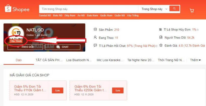 Shop yêu thích sẽ có nhiều cơ hội, quyền lợi hơn trong việc kinh doanh trên Shopee