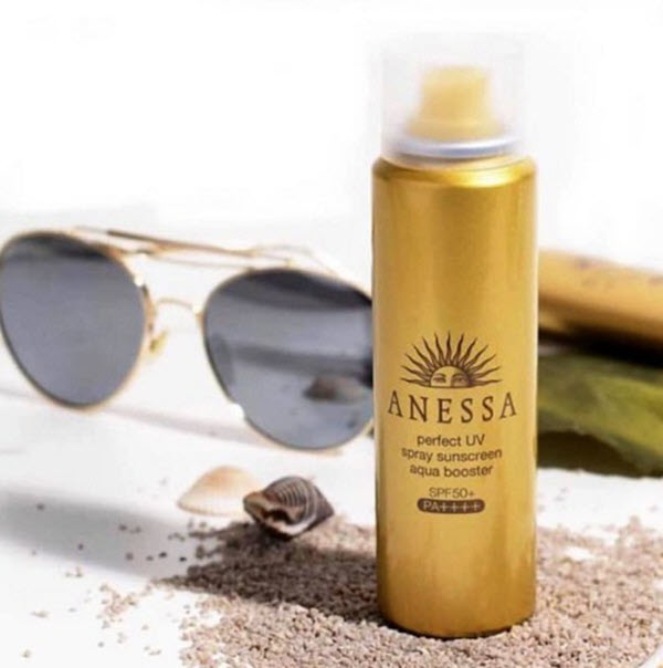 Kem chống nắng Anessa Perfect UV Spray Sunscreen Aqua Booster SPF50+/PA++++
