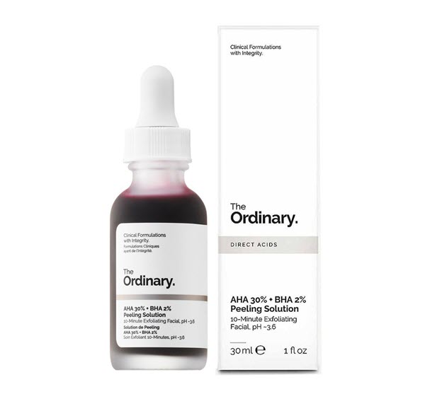 Serum tinh chất tẩy da chết hoá học The Ordinary AHA 30% + BHA 2% Peeling Solution 30ml