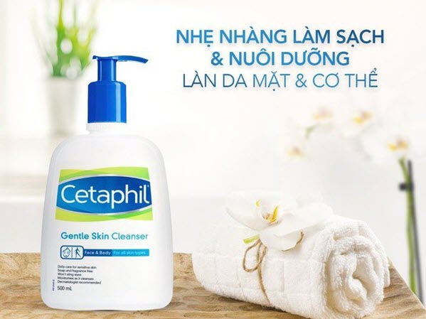 Sữa rửa mặt Cetaphil mang đến nhiều công dụng tuyệt vời cho làn da
