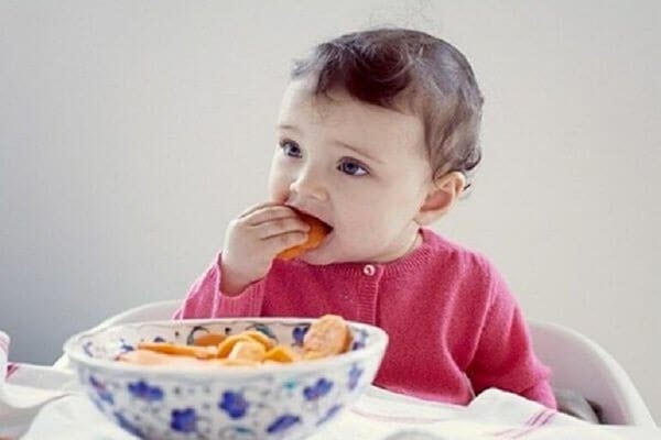 Bánh ăn dặm cho bé tốt nhất vừa giòn tan, dễ tan nên giúp bé ăn ngon mà lại rất bổ dưỡng