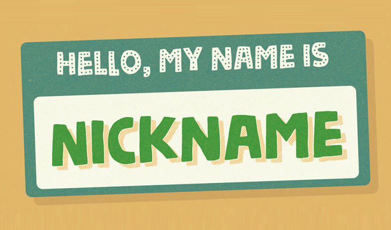 Những tên nick name hay nhất theo tên – tiếng Anh – cặp đôi cực chất