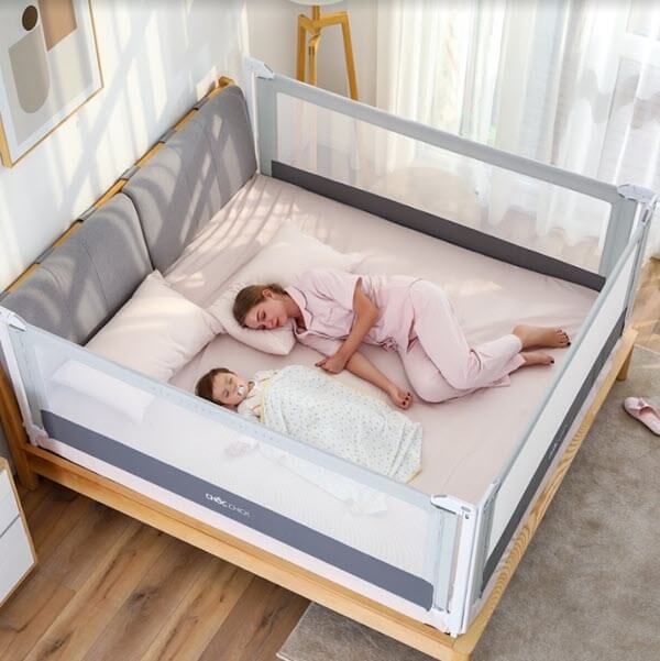 Sản phẩm thanh chắn giường cho bé chất lượng cao trên thị trường