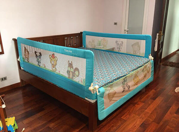 Dòng thanh chắn giường Tâm An chất lượng cao trên thị trường - Review top 7+ thanh chắn giường cho bé nào tốt nhất hiện nay