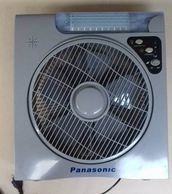Panasonic nổi bật với nhiều thương hiệu quạt tích điện khác nhau
