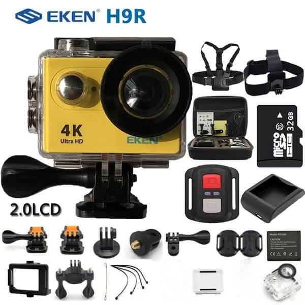 Camera hành trình xe máy Eken H9R