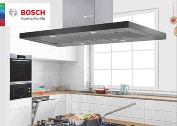 Máy hút mùi huyền thoại cho nhà bếp Bosch