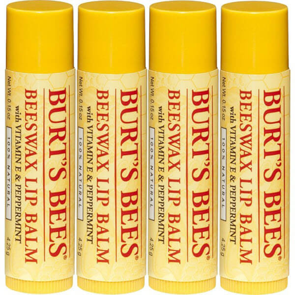 Son bóng không màu Burt’s Bees Beeswax Lip Balm – Được chiết xuất từ dầu dừa - Top 8+ review son bóng không màu lâu trôi nào tốt nhất và bán chạy