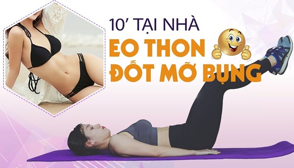 Bí quyết để có vòng eo thon gọn chỉ sau 10 phút tập yoga mỗi ngày