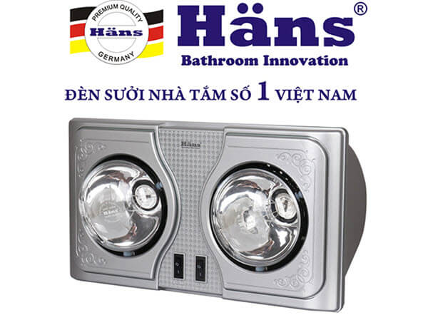 Đèn sưởi nhà tắm Hans
