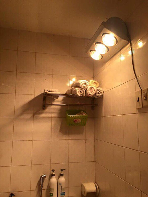 Chọn đèn sưởi nhà tắm nào tốt nhất và phù hợp dựa trên diện tích phòng tắm của bạn