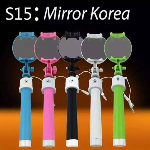 Gậy selfie chụp ảnh S15 Mirror Korea