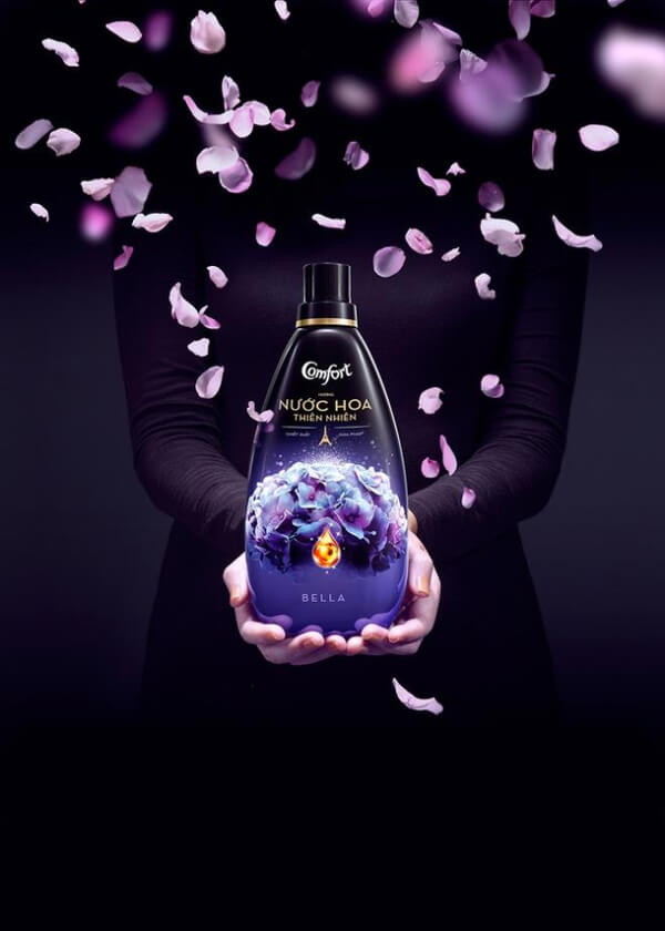 Nước xả vải Comfort mùi hương nước hoa Bella - Review top 6+ nước xả vải Comfort màu nào thơm nhất